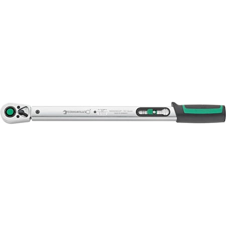 Stahlwille Tools MANOSKOP torque wrench QuickRelease ratchet No.721QR/15 QUICK 30-150 Nm sq drive 1/2 50204115